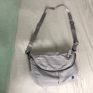 Lululemon Grey cross body purse